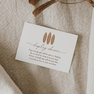 Carte D'accompagnement Baby on Board Surfboard Display Show