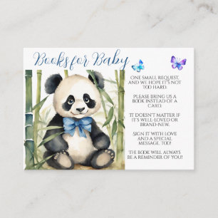 Carte D'accompagnement Baby Panda Bear Boy Books for Baby