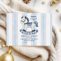 Baby shower à Cheval Bleu Rocking Diapper Raffle