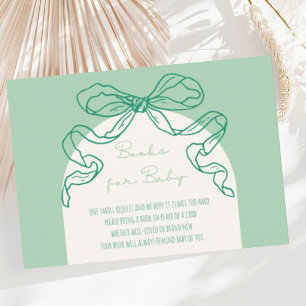 Carte D'accompagnement Baby shower à mâchoires à mâchoires dessinées de t