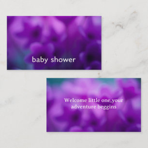 Carte D'accompagnement Baby Shower – Célébration d'un petit miracle