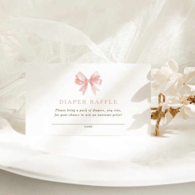 Carte D'accompagnement Baby shower coquette de la chaudière rose de la ch (Créateur téléchargé)