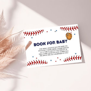 Carte D'accompagnement Baby shower de base-ball Sport Demande de réservat