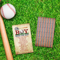 Baby shower de baseball vintage Boys