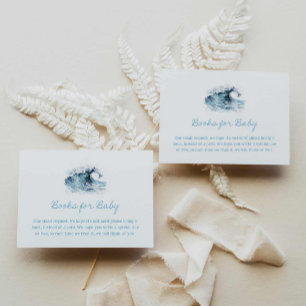 Carte D'accompagnement Baby shower de Beach Boy Livres pour bébé