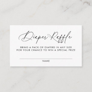 Carte D'accompagnement Baby shower de calcinage