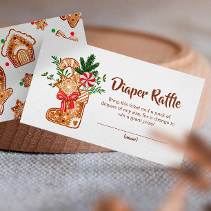 Carte D'accompagnement Baby shower de carafe de biscuits doux