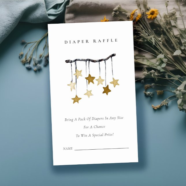 Carte D'accompagnement Baby shower de carafe mobile à couche jaune mignon (Créateur téléchargé)