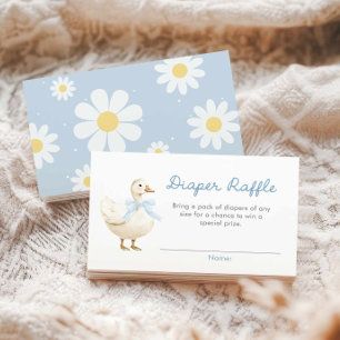 Carte D'accompagnement Baby shower de couche de  de soie bleu