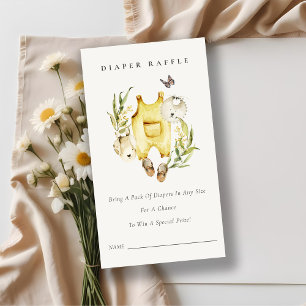 Carte D'accompagnement Baby shower de feuillage de feuillage de la feuill