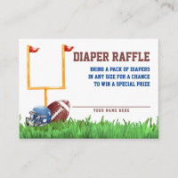 Baby Shower de Football Tirage au Sort des Couches