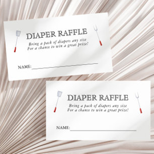 Carte D'accompagnement Baby shower de Jardin de pique-nique Baby-Q