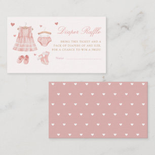 Carte D'accompagnement Baby shower de jauge de laine de louveteau moderne