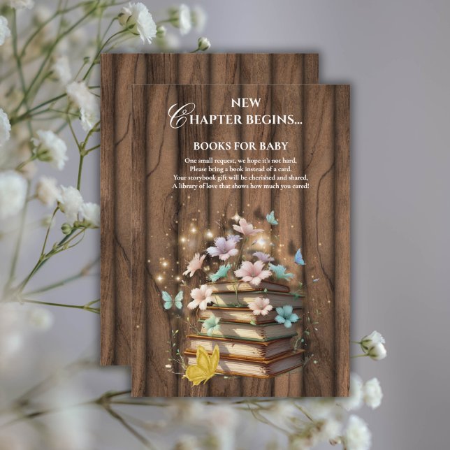 Carte D'accompagnement Baby shower de livres de contes magiques russes (Créateur téléchargé)