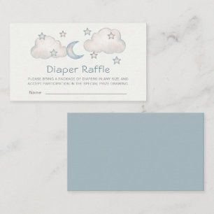 Carte D'accompagnement Baby shower de plongeur Turquoise de la menthe Raf