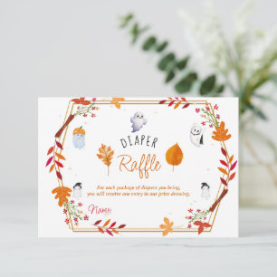 Carte D'accompagnement Baby shower de tombola de tombola de couteau Hallo