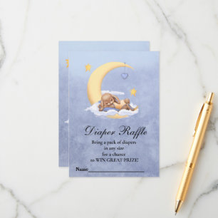 Carte D'accompagnement Baby shower Déchets
