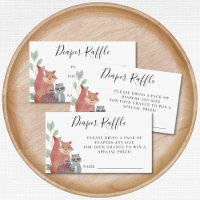 Baby shower des animaux de bois - Demande de rabat