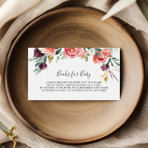 Carte D'accompagnement Baby shower d'été coloré Tropical Demande de réser