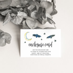 Carte D'accompagnement Baby shower d'Halloween