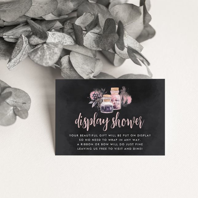 Carte D'accompagnement Baby shower d'Halloween douche (Créateur téléchargé)