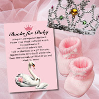 Baby shower Floral Pink Swan Lotus Demande