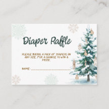 Baby Shower Hiver Tirage au Sort des Couches