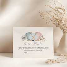 Baby shower hockey, tombola de couches de hockey s