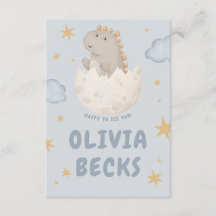 Carte D'accompagnement Baby shower illustratif Pastel Watercolor
