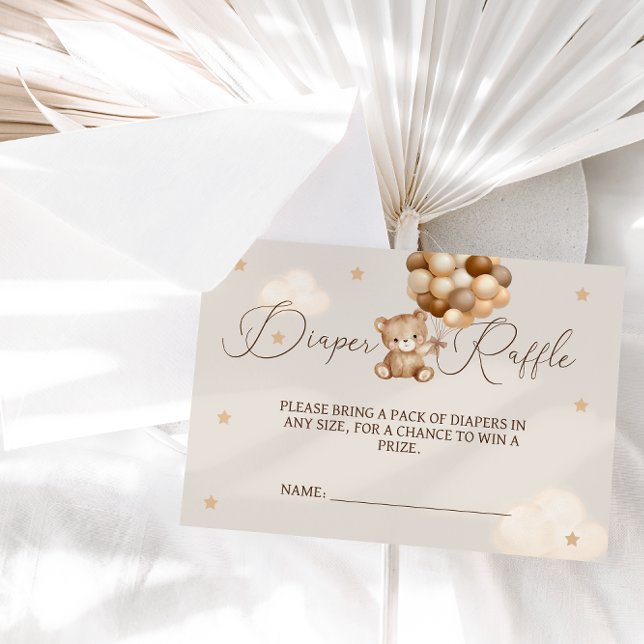 Carte D'accompagnement Baby shower neutre selon le sexe de l'échafaudage (Créateur téléchargé)