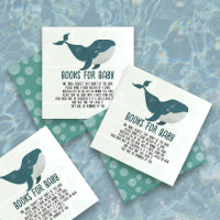 baby shower pour bébé baleine vintage