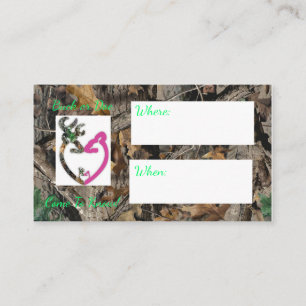 Carte D'accompagnement Baby shower/révéler l'invitation