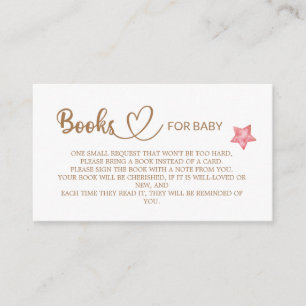 Carte D'accompagnement Baby shower Teddy Bear Livres pour bébé