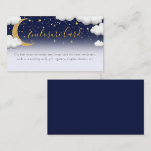 Carte D'accompagnement Baby shower Twinkle Twinkle Little Star