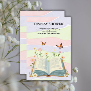Carte D'accompagnement Baby shower Whimsical Storybook