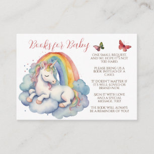 Carte D'accompagnement Baby Unicorn Girl Books for Baby