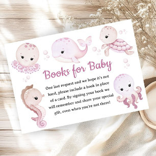 Carte D'accompagnement Bain Bébé Fille Rose Livres Pour Bébé Fête de Nais