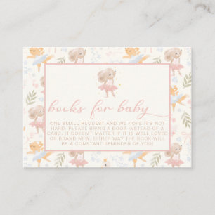 Carte D'accompagnement Ballerina Mouse Tutu Livres excités pour bébé