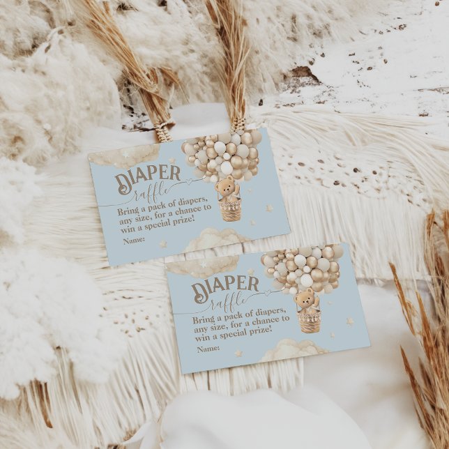 Carte D'accompagnement Ballons d'ours en peluche Bearly Wait Baby shower  (Créateur téléchargé)