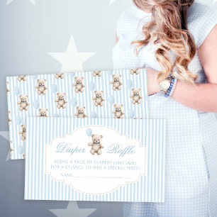 Carte D'accompagnement Ballons en peluche mignonne baby shower de la couc