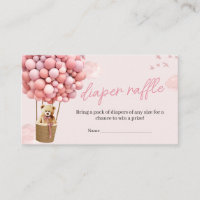 Balloon de Baby shower de couche de  rose Teddy