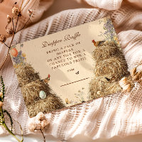 Barnyard rustique Animaux de ferme Diapper Raffle