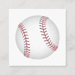 Carte D'accompagnement Baseball Design Baseball avec couleurs BG personna