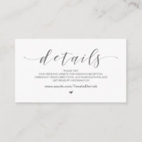 Beautiful Light Grey, Mariage Détails du site web