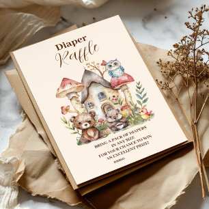 Carte D'accompagnement Beaux animaux de la forêt de verdure Diapper Raffl