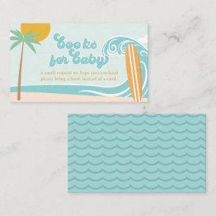 Carte D'accompagnement Bébé à bord Livres baby showers pour bébé