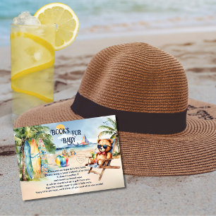 Carte D'accompagnement Bébé À Bord Surfboard Teddy Bear Livres Pour Bébé