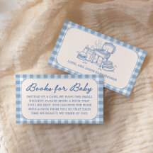 Bébé Bleu Q BBQ Baby Shower Livres Pour Bébé