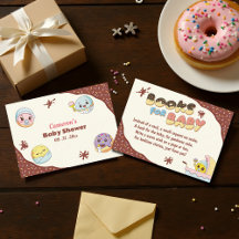 Bébé mignon Baby shower de dessin animé Livres pou