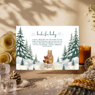 Carte D'accompagnement Bébé son froid à l'extérieur Baby shower demande d